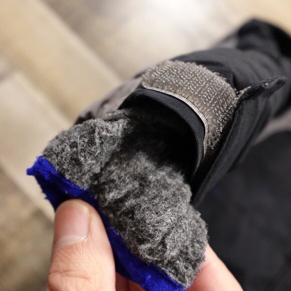 Lands’ End Squall Hooded Insulated Jacket Boys Small Black Gray Winter - Picture 7 of 12